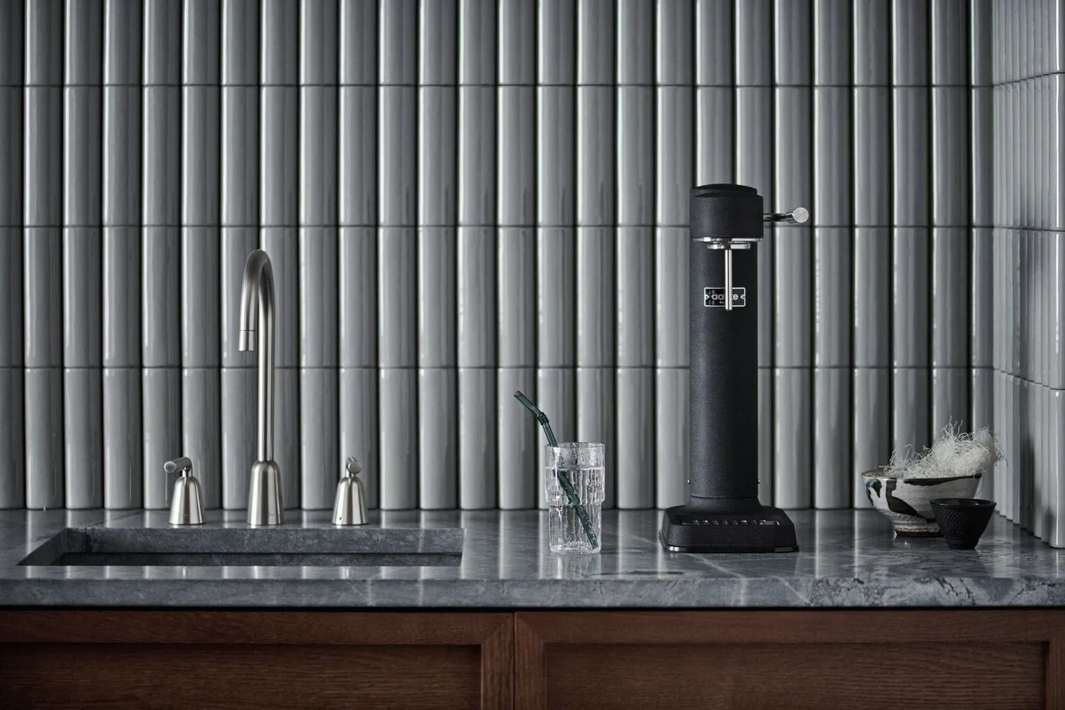 Aarke Carbonator 3 Soda Maker, Matt Black