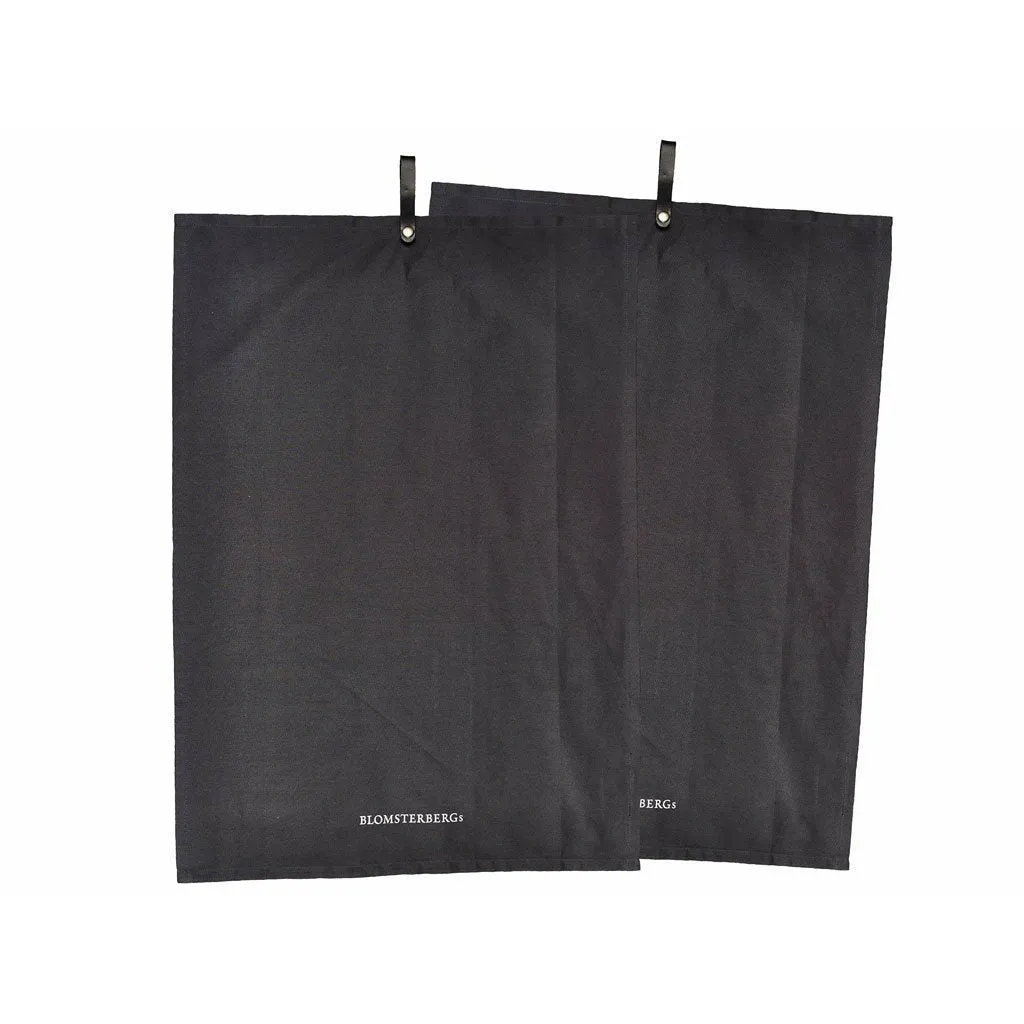 Blomsterbergs Tea Towel Grey, 2 Pcs.