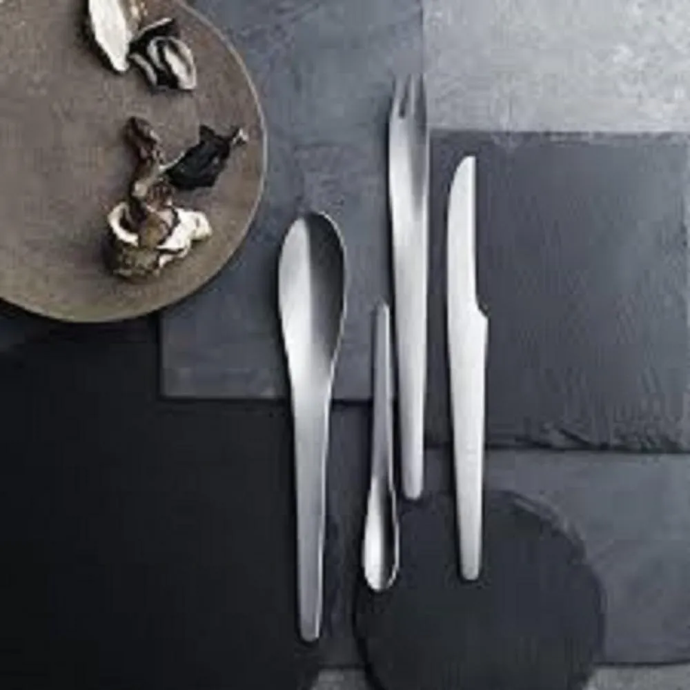 Georg Jensen Arne Jacobsen Dessert Spoon, Set Of 4