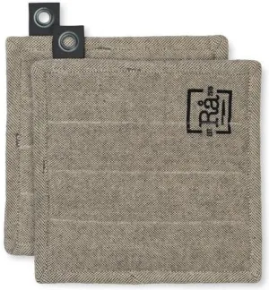 Juna Rå Potholders Dark Grey, One Size