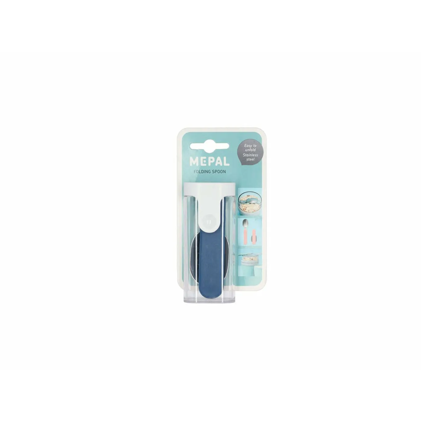 Mepal Ellipse Foldable Spoon, Nordic Denim