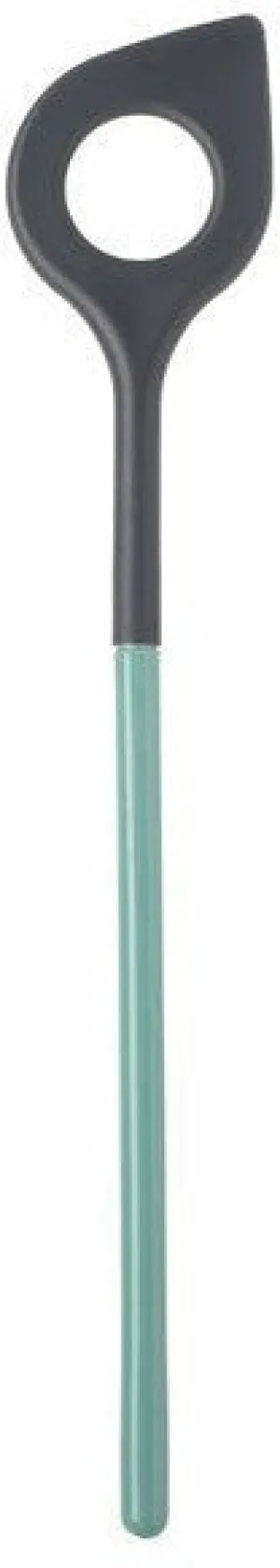 Rosti Optima Cooking Spoon With Hole Nordic Green, 31 Cm