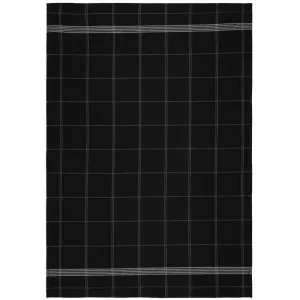 Södahl Minimal Tea Towel, Black/White