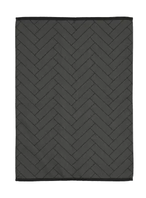 Södahl Tiles Tea Towel 50x70 Cm, Black