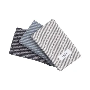 The Organic Company Kitchen Cloths 3 Pcs., Ocean